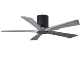 Matthews Fan Company - IR5HLK-BK-BW-52 - 52"Ceiling Fan - Irene-5HLK - Matte Black