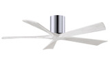 Matthews Fan Company - IR5H-CR-MWH-52 - 52"Ceiling Fan - Irene-5H - Polished Chrome