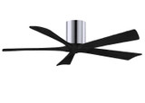 Matthews Fan Company - IR5H-CR-BK-52 - 52"Ceiling Fan - Irene-5H - Polished Chrome