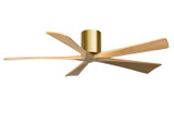 Matthews Fan Company - IR5H-BRBR-LM-60 - 60"Ceiling Fan - Irene-5H - Brushed Brass