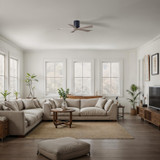 Matthews Fan Company - IR5H-BK-GA-42 - 42"Ceiling Fan - Irene-5H - Matte Black