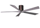 Matthews Fan Company - IR5H-BB-BW-60 - 60"Ceiling Fan - Irene-5H - Brushed Bronze