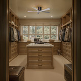 Matthews Fan Company - IR5H-BB-BW-52 - 52"Ceiling Fan - Irene-5H - Brushed Bronze