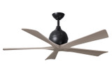 Matthews Fan Company - IR5-BK-GA-52 - 52"Ceiling Fan - Irene-5 - Matte Black
