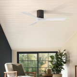 Matthews Fan Company - IR3H-TB-MWH-52 - 52"Ceiling Fan - Irene-3H - Textured Bronze