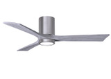 Matthews Fan Company - IR3HLK-BP-BW-52 - 52"Ceiling Fan - Irene-3HLK - Brushed Pewter