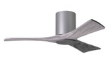 Matthews Fan Company - IR3HLK-BN-BW-42 - 42"Ceiling Fan - Irene-3HLK - Brushed Nickel