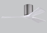 Matthews Fan Company - IR3H-BP-MWH-42 - 42"Ceiling Fan - Irene-3H - Brushed Pewter