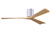 Matthews Fan Company - IR3H-BN-LM-60 - 60"Ceiling Fan - Irene-3H - Brushed Nickel