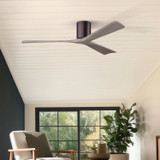 Matthews Fan Company - IR3H-BB-GA-60 - 60"Ceiling Fan - Irene-3H - Brushed Brass