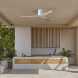 Matthews Fan Company - EKH-WH-BW - 56"Ceiling Fan - Eliza - Gloss White