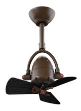 Matthews Fan Company - DI-TB-WDBK - 16"Ceiling Fan - Diane - Textured Bronze