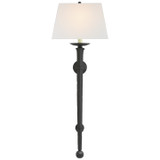Visual Comfort Signature - CHD 1407BR-NP - One Light Wall Sconce - Iron Torch - Blackened Rust