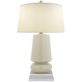 Visual Comfort Signature - CHA 8668ICO-PL - One Light Table Lamp - Parisienne - Coconut Porcelain