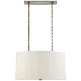 Visual Comfort Signature - BBL 5031PWT-S - Four Light Pendant - Perfect Pleat - Pewter