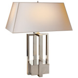 Visual Comfort Signature - AH 3044PN-NP - Two Light Table Lamp - Ingrid - Polished Nickel