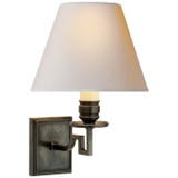 Visual Comfort Signature - AH 2000GM-NP - One Light Wall Sconce - Dean - Gun Metal