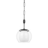 Hudson Valley - 7310-DB - One Light Pendant - Clementon - Distressed Bronze