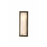 Avenue Lighting - HF2960-AB - One Light Wall Sconce - Sedona - Alabster / Aged Brass