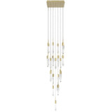 Avenue Lighting - HF1904-25-AP-BB-C - LED Pendant - Aspen - Brushed Brass
