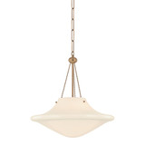 Troy Lighting - F5718-PBR - One Light Pendant - Era - Patina Brass