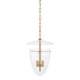 Troy Lighting - F4414-PBR - Three Light Lantern - Tully - Patina Brass