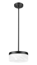 Z-Lite - 827P9-MB-LED - LED Pendant - Renaud - Matte Black