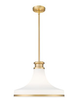 Z-Lite - 831P18-MGLD - One Light Pendant - Reznor - Modern Gold