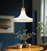 Z-Lite - 831P18-MGLD - One Light Pendant - Reznor - Modern Gold