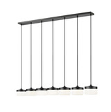 Z-Lite - 827P6-7L-MB-LED - LED Linear Chandelier - Renaud - Matte Black