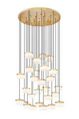 Z-Lite - 827P6-27R-MGLD-LED - LED Chandelier - Renaud - Modern Gold
