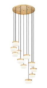 Z-Lite - 827P6-11R-MGLD-LED - LED Chandelier - Renaud - Modern Gold