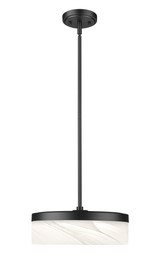 Z-Lite - 827P13-MB-LED - LED Pendant - Renaud - Matte Black
