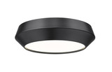 Z-Lite - 7701F12-MB-LED - LED Flush Mount - Quasars - Matte Black