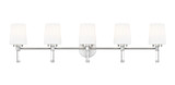 Z-Lite - 7700-5V-BN - Five Light Vanity - Henri - Brushed Nickel