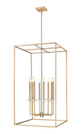 Z-Lite - 6100-44MGLD - Eight Light Chandelier - Gaultier - Mordern Gold