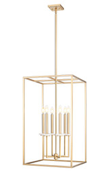 Z-Lite - 6100-32MGLD - Six Light Chandelier - Gaultier - Mordern Gold