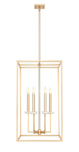 Z-Lite - 6100-32MGLD - Six Light Chandelier - Gaultier - Mordern Gold