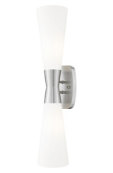 Z-Lite - 4504-2SL-BN - Two Light Wall Sconce - Emrys - Brushed Nickel
