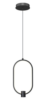 Z-Lite - 4101-8MB-LED - LED Pendant - Saros - Matte Black