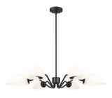Z-Lite - 3048-6MB - Six Light Chandelier - Breton - Matte Black