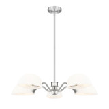 Z-Lite - 3048-5BN - Five Light Chandelier - Breton - Brushed Nickel