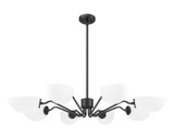 Z-Lite - 3048-8MB - Eight Light Chandelier - Breton - Matte Black