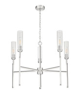 Z-Lite - 3047-5BN - Five Light Chandelier - Esme - Brushed Nickel