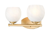 Z-Lite - 1963-2V-MGLD - Two Light Vanity - Colette - Modern Gold