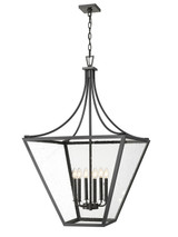 Z-Lite - 1961-6IO - Six Light Chandelier - Montalcino - Iron Ore