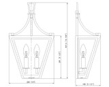 Z-Lite - 1961-2S-IO - Two Light Wall Sconce - Montalcino - Iron Ore