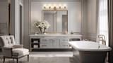 Z-Lite - 1960-5V-MGLD - Five Light Vanity - Andree - Modern Gold