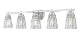 Z-Lite - 1960-5V-BN - Five Light Vanity - Andree - Brushed Nickel