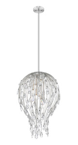 Z-Lite - 1957P18-BN - Six Light Pendant - Gabriella - Brushed Nickel